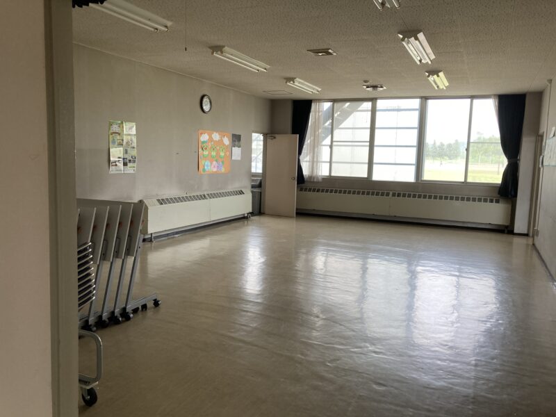 着工前　上浦幌公民館1階研修室