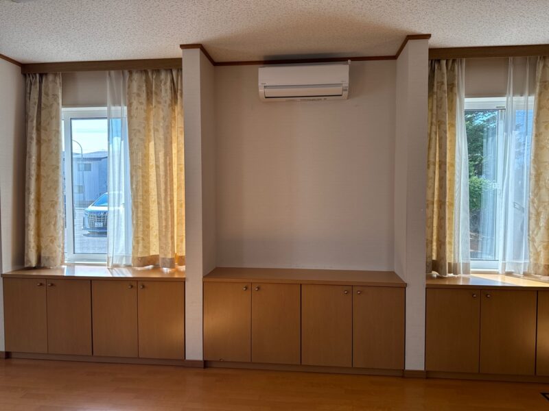 完成　研修センター1階研修室　室内機設置