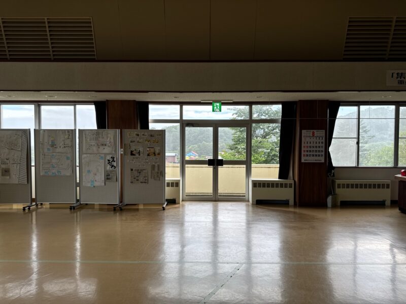 着工前　厚内公民館1階研修室