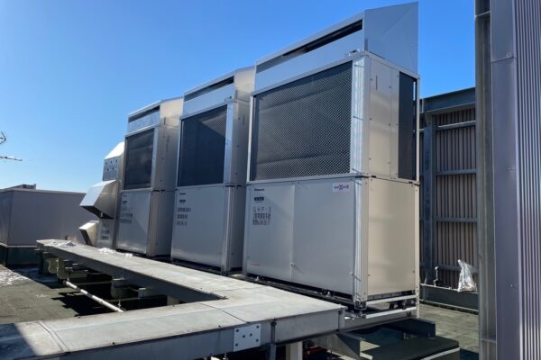 帯広畜産大学総合研究棟I号館GHP室外機更新工事