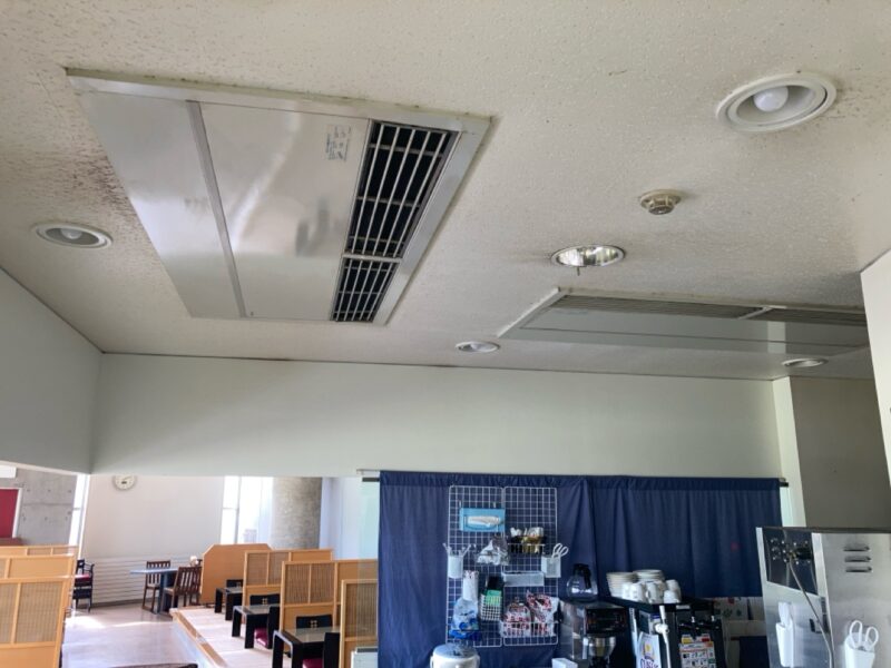 着工前　【食堂エアコン】室内機